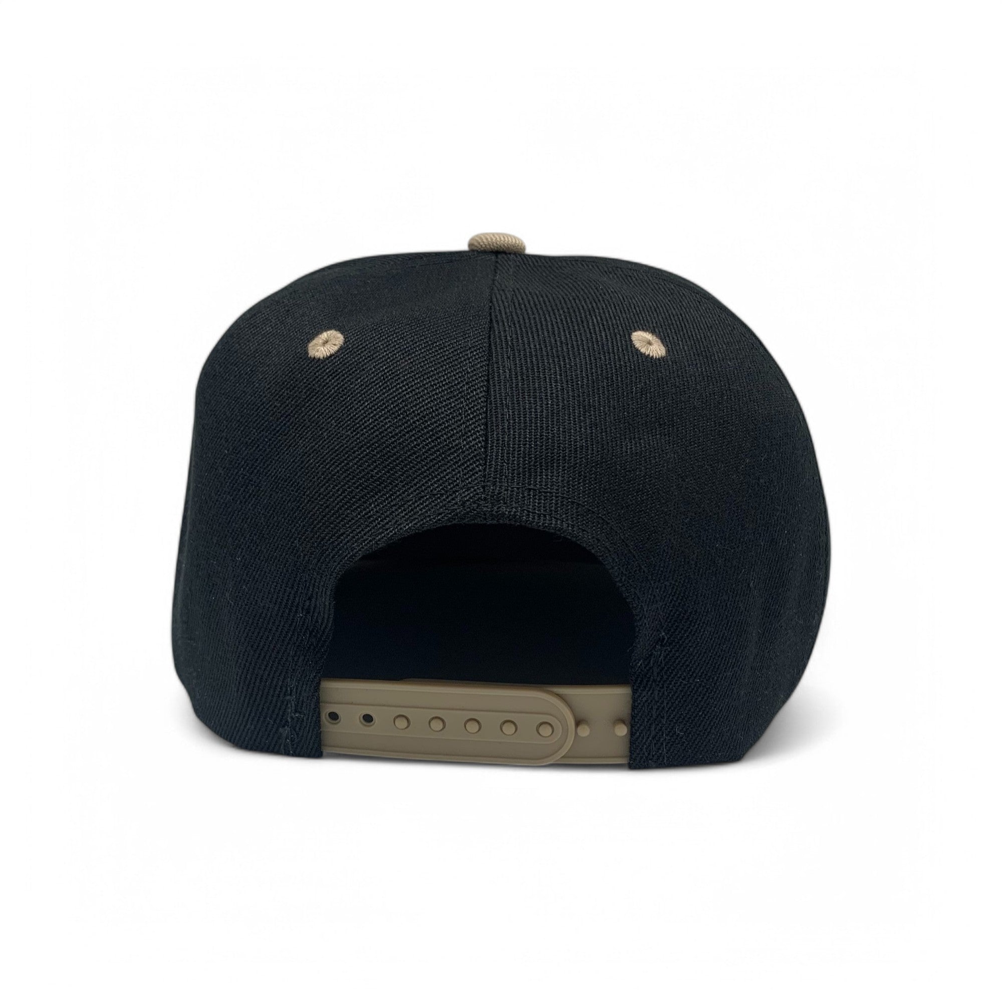 Basic Cap Plain Poly Snapback Hat 8002