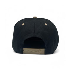 Basic Cap Plain Poly Snapback Hat 8002