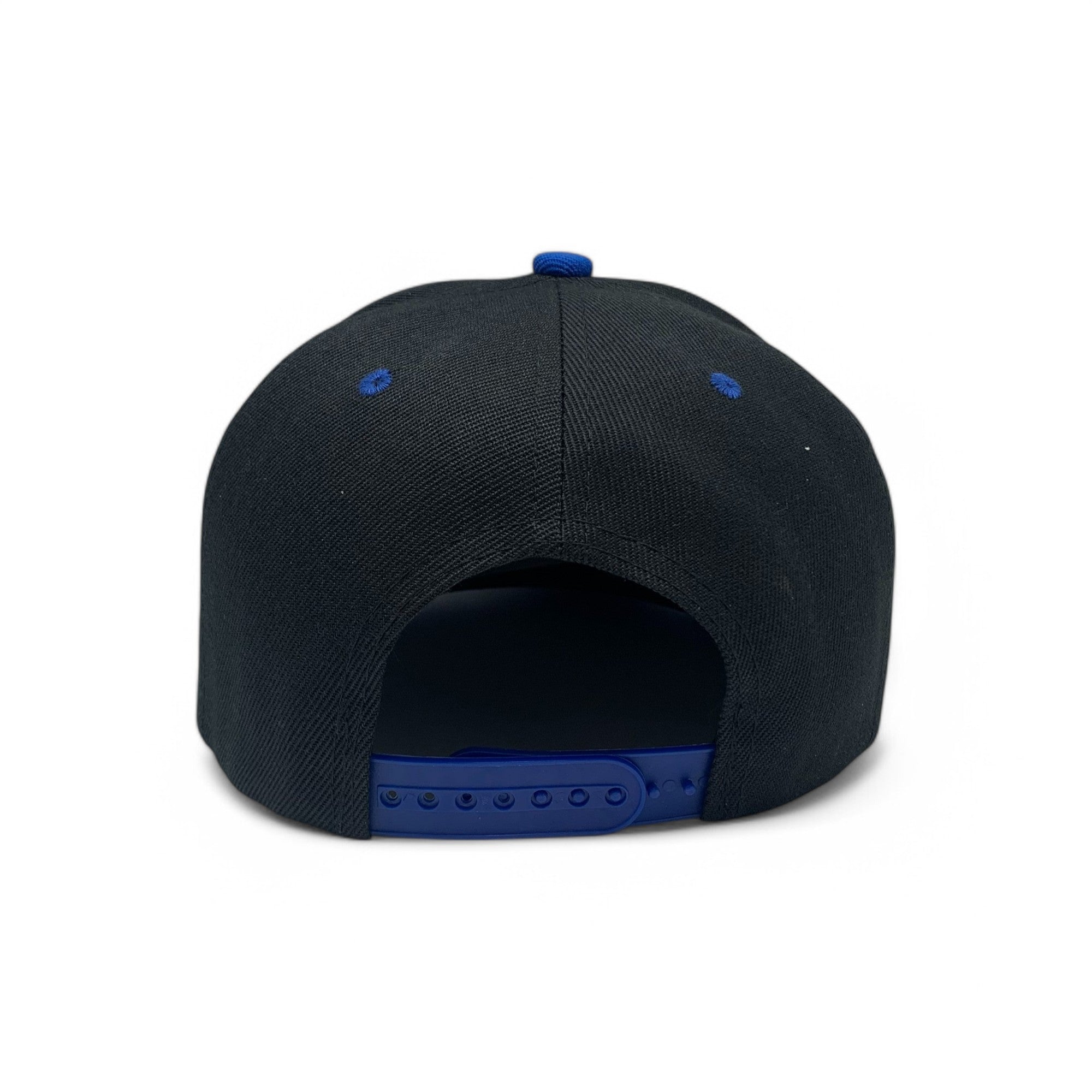 Basic Cap Plain Poly Snapback Hat 8002
