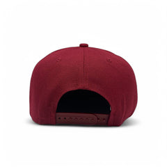 Basic Cap Plain Poly Snapback Hat 8002