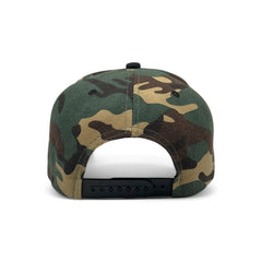 Basic Cap Plain Poly Snapback Hat 8002
