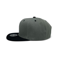 Basic Cap Plain Poly Snapback Hat 8002