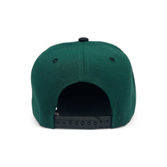 Basic Cap Plain Poly Snapback Hat 8002