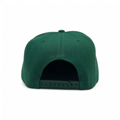 Basic Cap Plain Poly Snapback Hat 8002