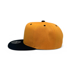 Basic Cap Plain Poly Snapback Hat 8002