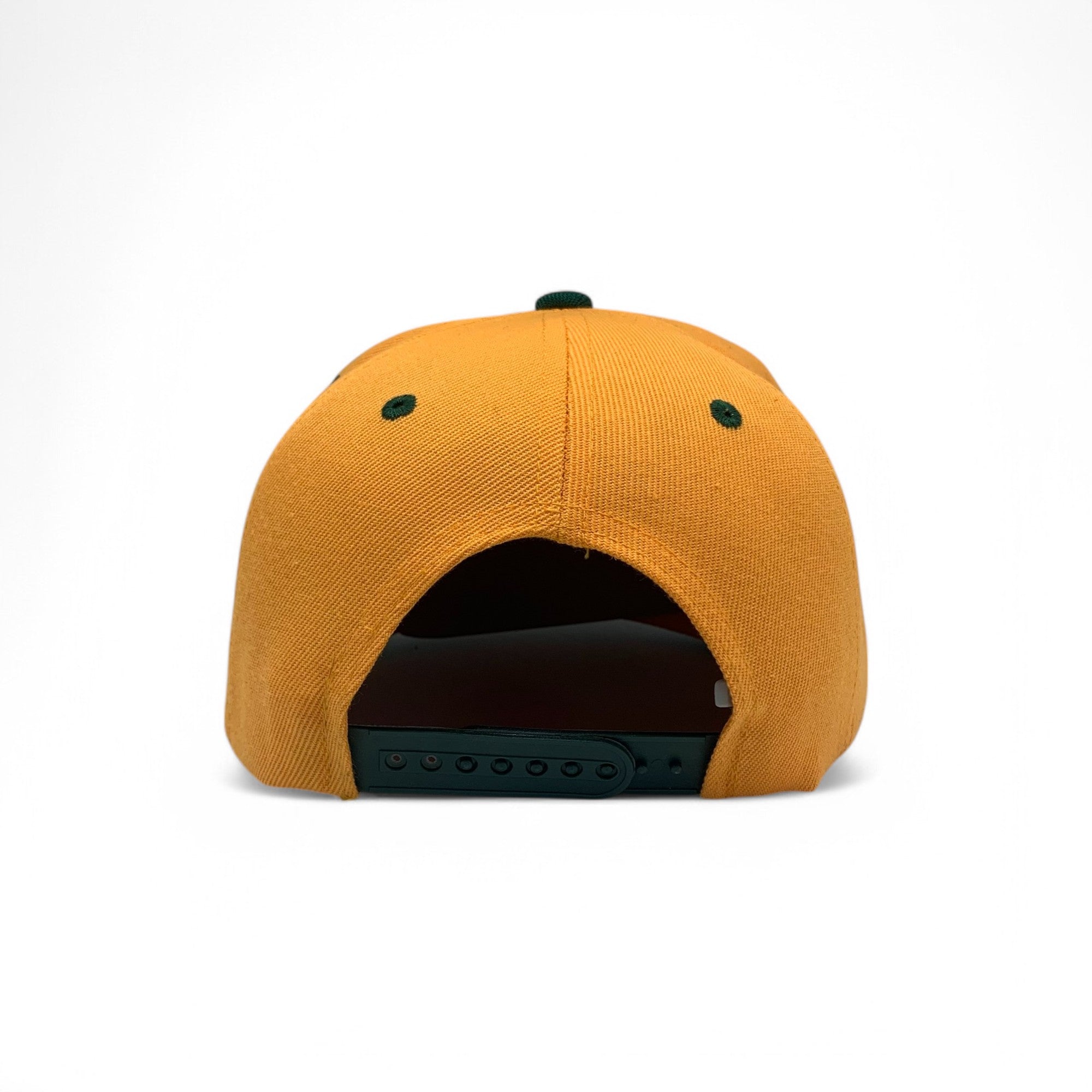 Basic Cap Plain Poly Snapback Hat 8002