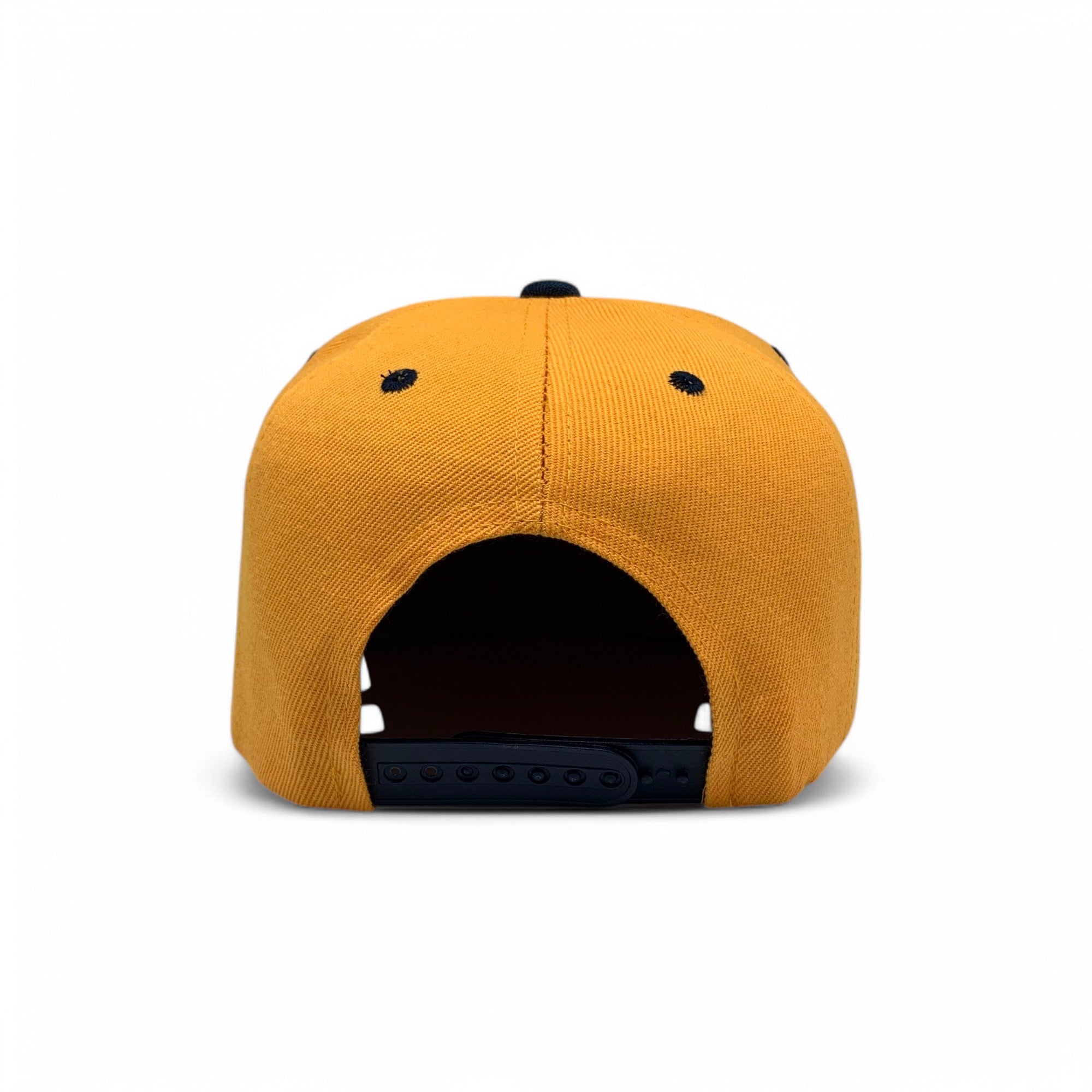 Basic Cap Plain Poly Snapback Hat 8002