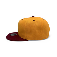 Basic Cap Plain Poly Snapback Hat 8002