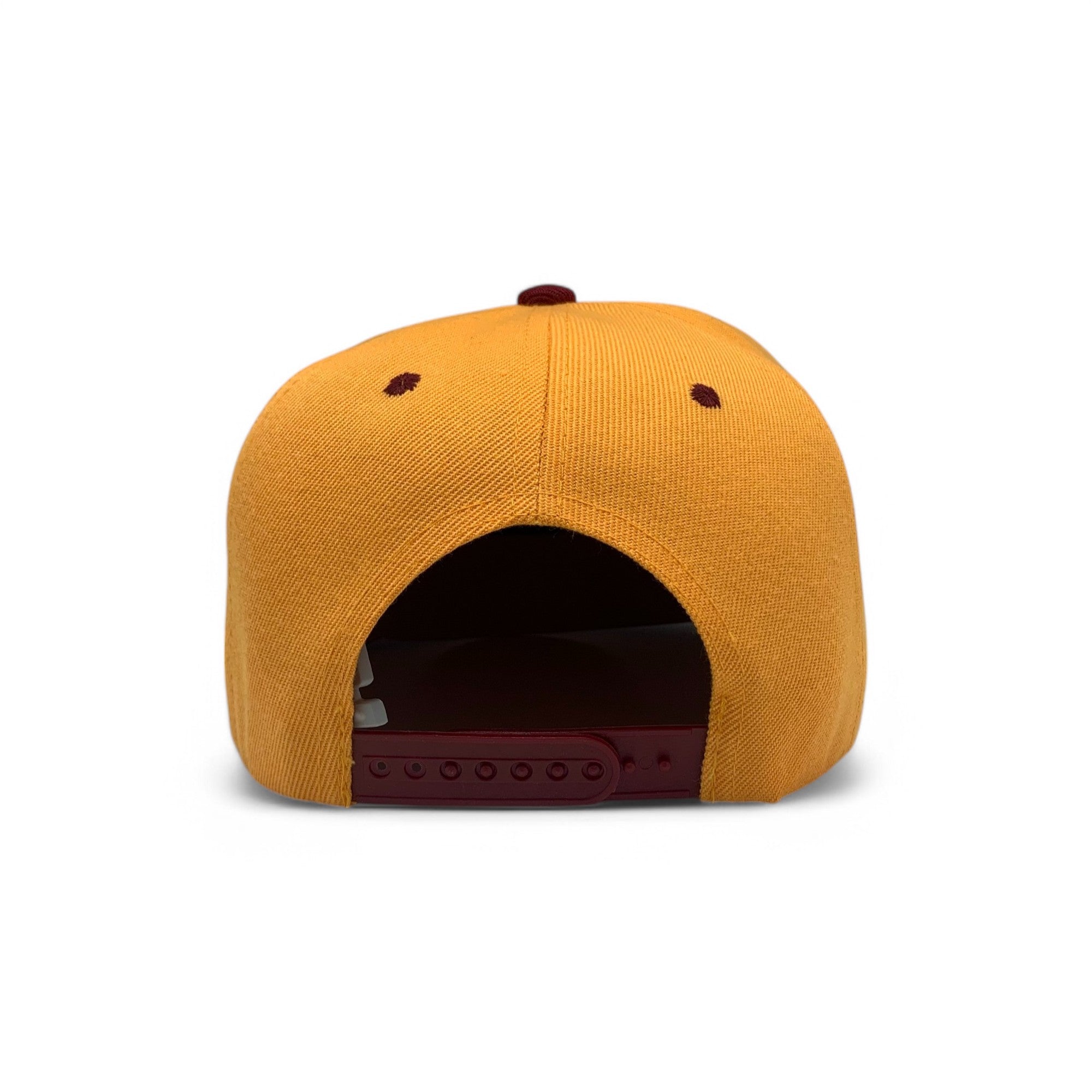 Basic Cap Plain Poly Snapback Hat 8002
