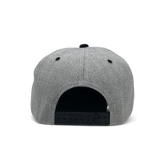 Basic Cap Plain Poly Snapback Hat 8002