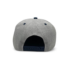 Basic Cap Plain Poly Snapback Hat 8002