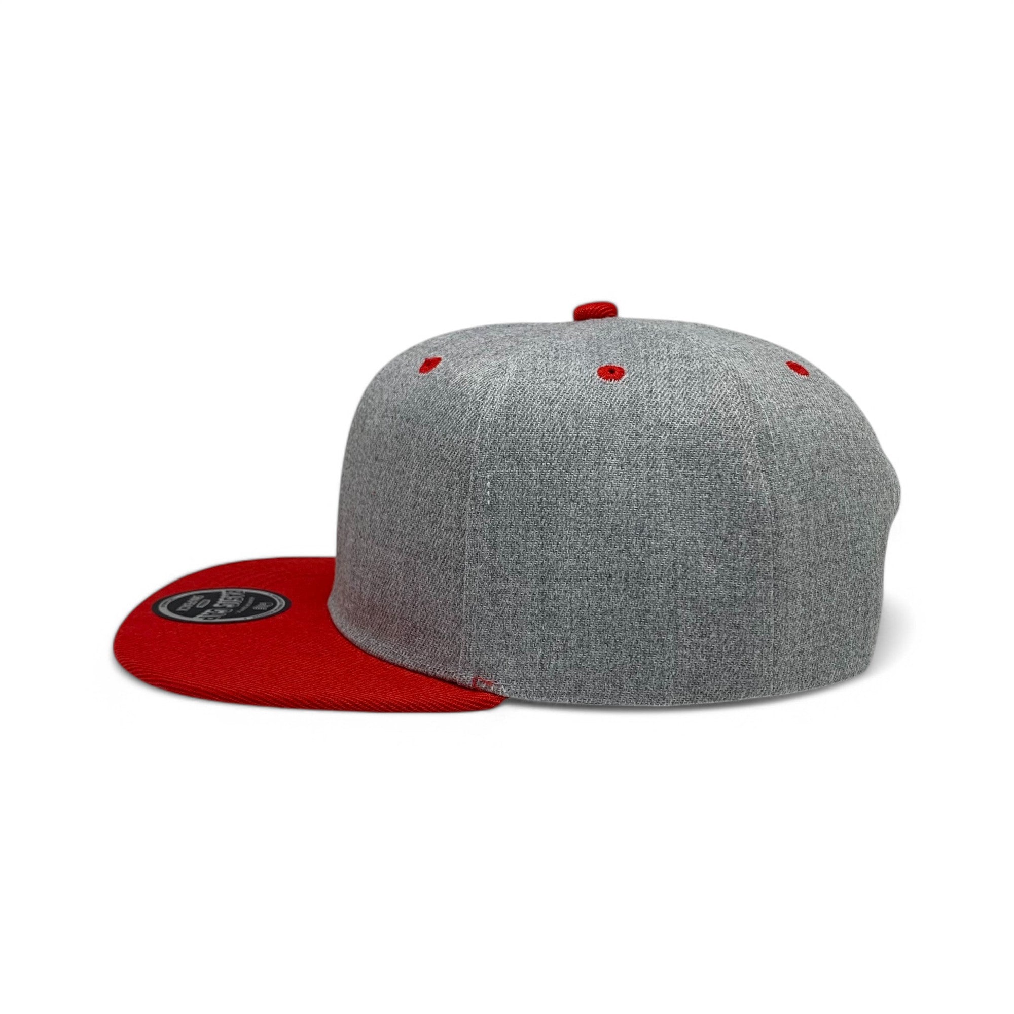 Basic Cap Plain Poly Snapback Hat 8002