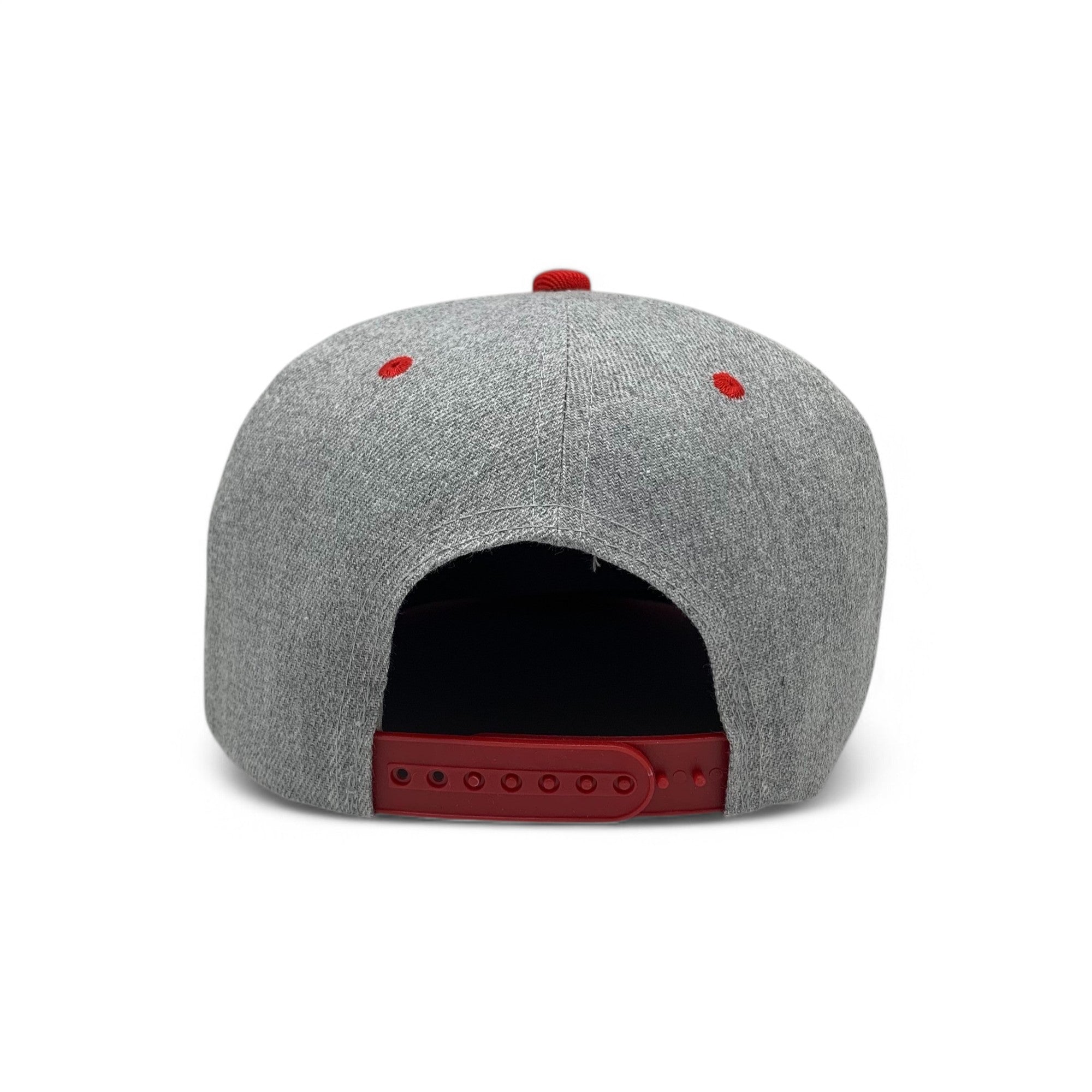 Basic Cap Plain Poly Snapback Hat 8002