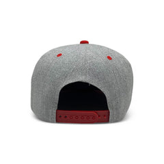 Basic Cap Plain Poly Snapback Hat 8002