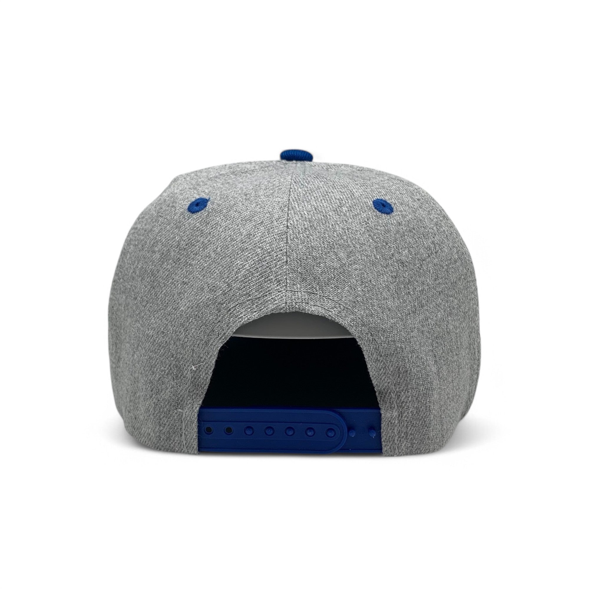 Basic Cap Plain Poly Snapback Hat 8002