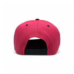 Basic Cap Plain Poly Snapback Hat 8002