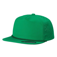 Waycap 5-Panel Waterproof Hat with Rope