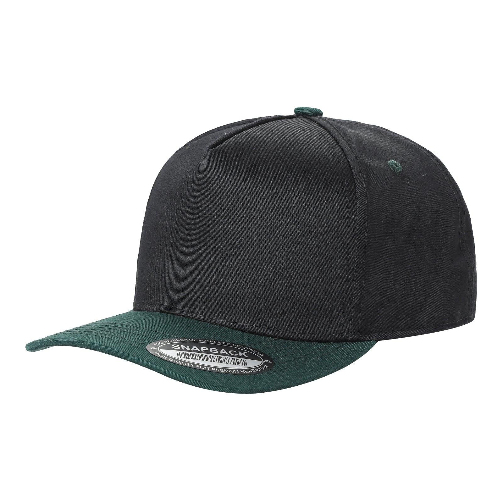WAYCAP TC 5-Panel Snapback Hat TAN/BLK