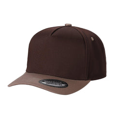 WAYCAP TC 5-Panel Snapback Hat TAN/BLK