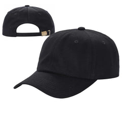 WAYCAP 100% Cotton Dad Hat Adjustable Strap Low Profile