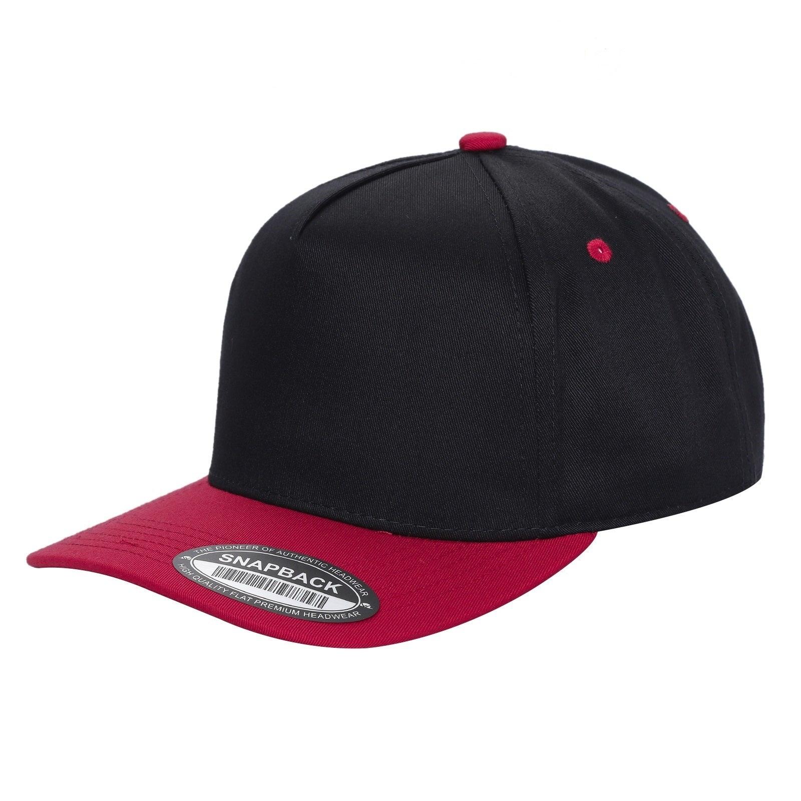 WAYCAP TC 5-Panel Snapback Hat TAN/BLK