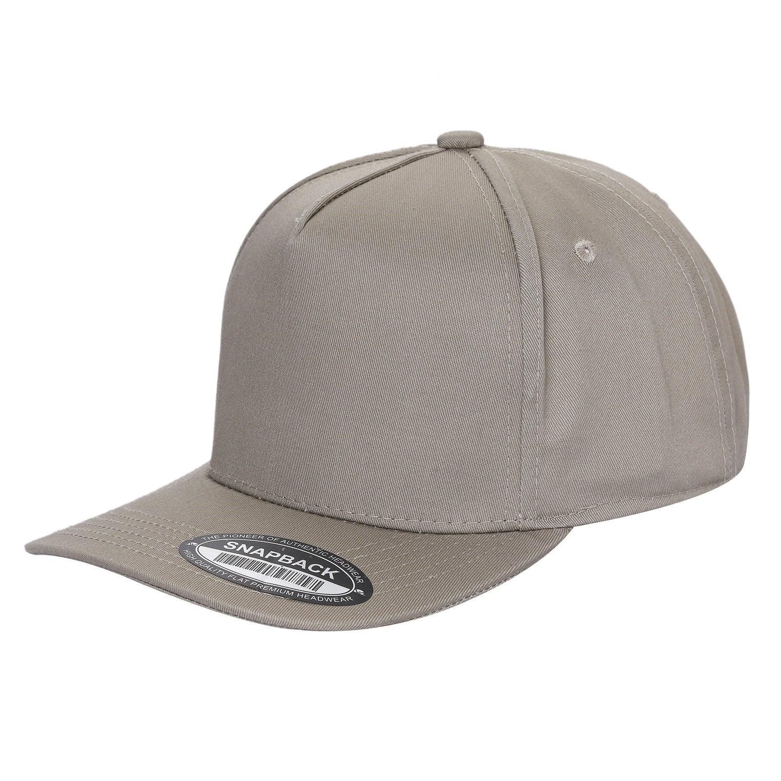 WAYCAP TC 5-Panel Snapback Hat TAN/BLK