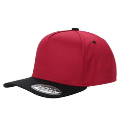 WAYCAP TC 5-Panel Snapback Hat TAN/BLK