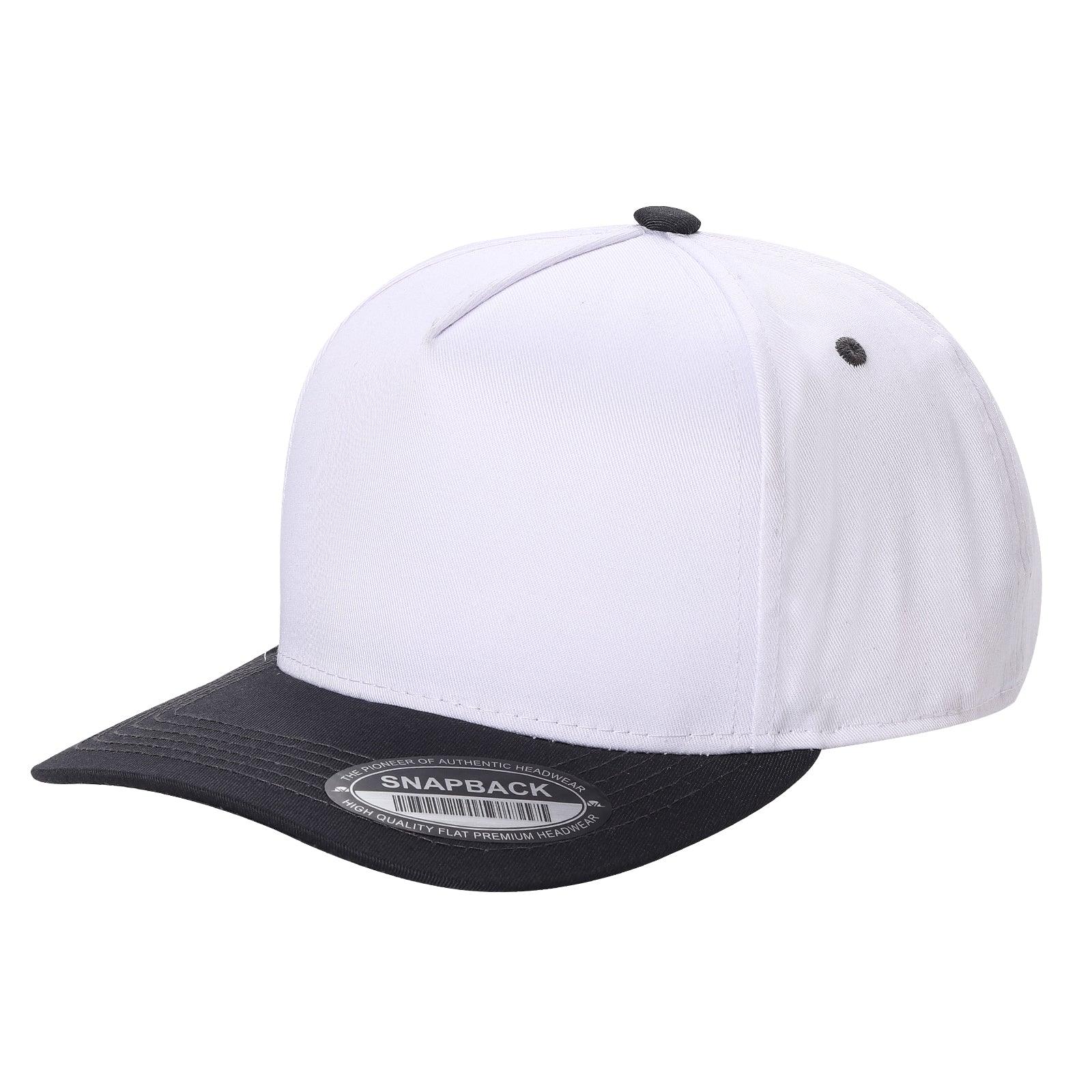 WAYCAP TC 5-Panel Snapback Hat TAN/BLK