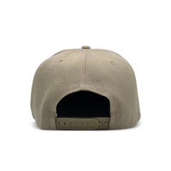 Basic Cap Plain Poly Snapback Hat 8002