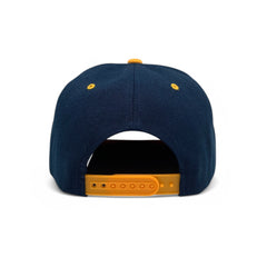 Basic Cap Plain Poly Snapback Hat 8002