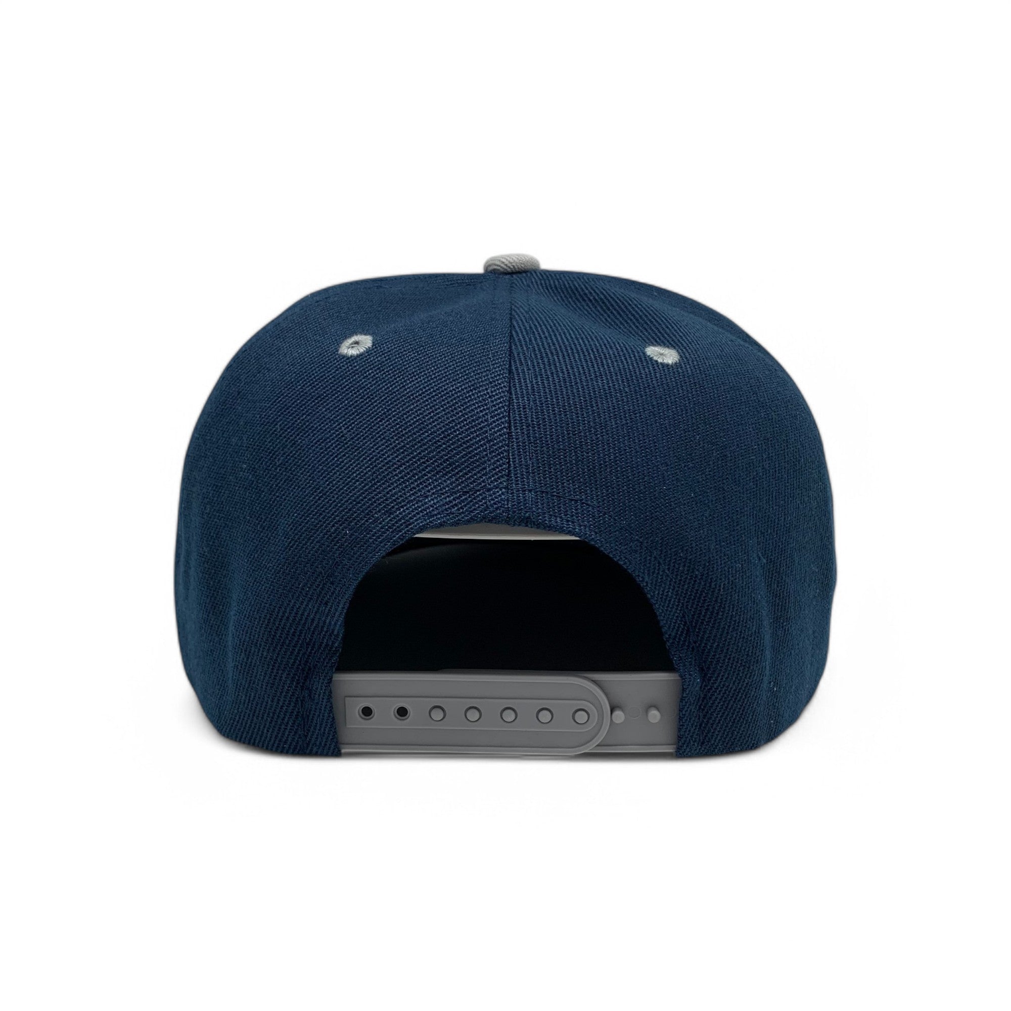 Basic Cap Plain Poly Snapback Hat 8002