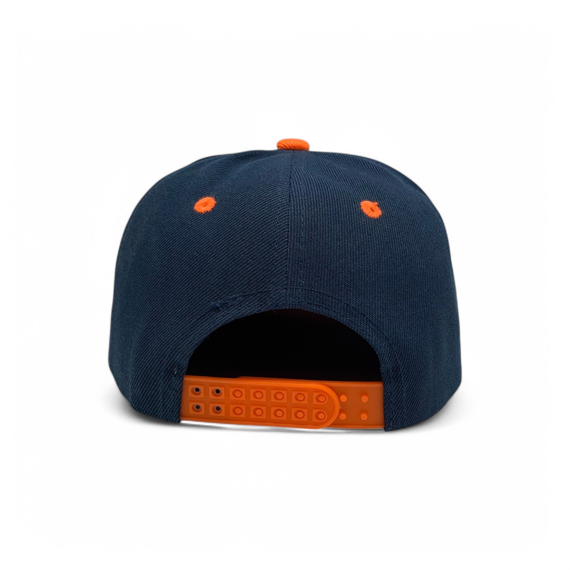 Basic Cap Plain Poly Snapback Hat 8002