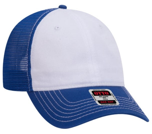 Otto Garment Washed Superior Cotton Low Profile Pro Style Mesh Back