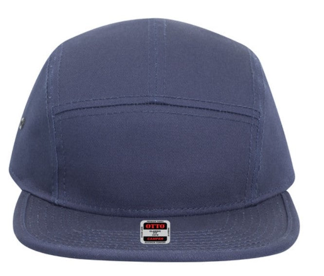 Otto Cotton Camper Square Flat Visor Hat