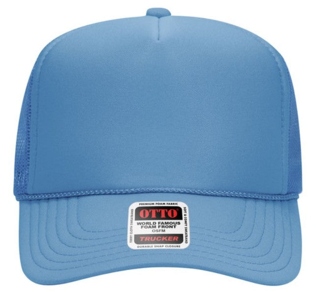 Budget Caps | Otto Foam Front High Crown Golf Mesh Back Caps