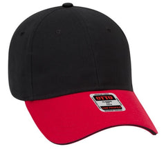 Blank Caps | Otto Brushed Cotton Twill Sandwich Visor Low Profile
