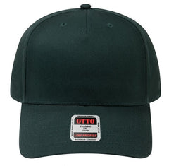 Budget Caps | Otto Cotton Twill Five Panel Low Profile Pro Style