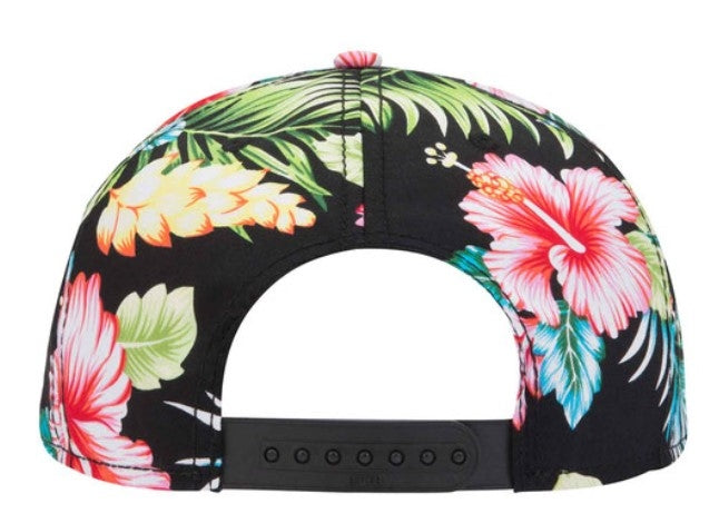 Otto Cotton Twill Hawaiian Pattern Square Flat Viso