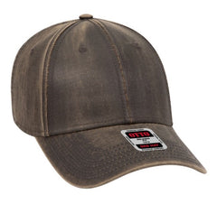 Otto Garment Washed Coated Cotton Canvas Low Pro Dads Cap