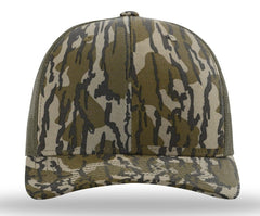 Richardson Trucker Camo Pattern Twill Trucker Mesh
