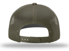 Richardson Trucker Camo Pattern Twill Trucker Mesh