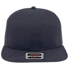 Otto Superior Combed 6 Panel Pro Cotton Twill Square Flat Visor