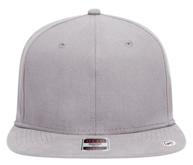 Otto Ultra Fine Brushed Stretchable Superior Cotton Twill Sq Flat Visor