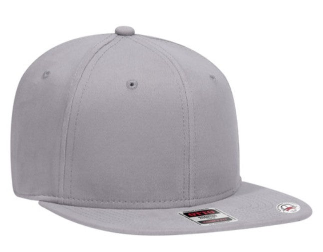Otto Ultra Fine Brushed Stretchable Superior Cotton Twill Sq Flat Visor