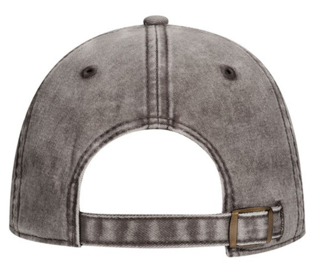 Otto 6 Panel Low Profile Snow Washed Superior Cotton Twill Cap
