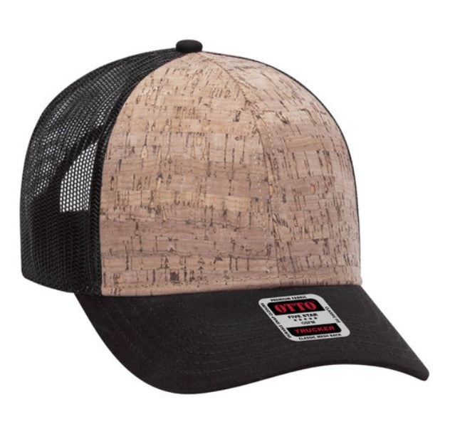 Otto 6 Panel Cork Mesh Back