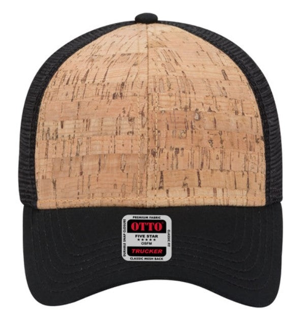 Otto 6 Panel Cork Mesh Back
