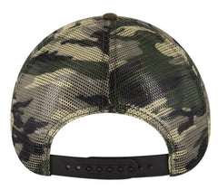 Otto American Flag Visor Garment Washed Superior Soft Mesh Back