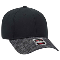 Otto Rayon Blend Jersey Knit Cotton Twill Baseball Cap