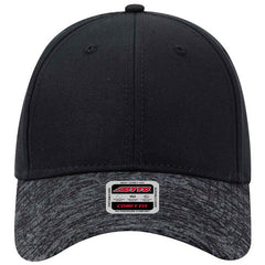 Otto Rayon Blend Jersey Knit Cotton Twill Baseball Cap